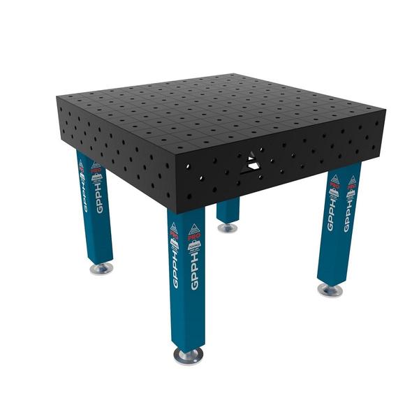 Stůl svařovací GPPH PRO 1000 x 1000 mm, bez koleček, s průměrem děr 16 mm