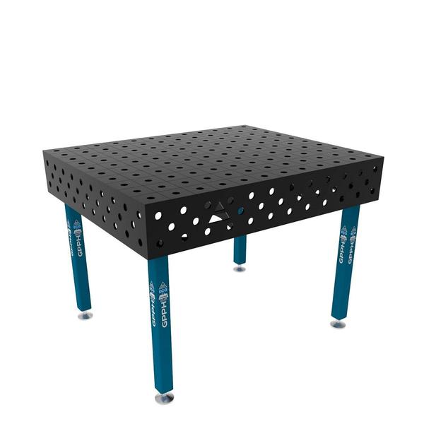 Stůl svařovací GPPH ECO 1200 x 1000 mm, bez koleček, s průměrem děr 16 mm