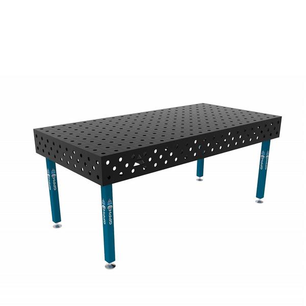 Stůl svařovací GPPH ECO 2000 x 1000 mm, bez koleček, s průměrem děr 28 mm