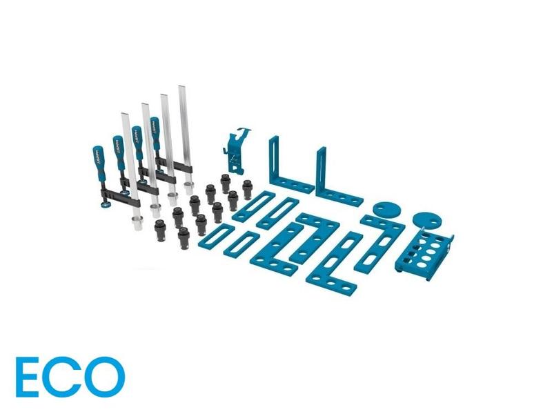 Sada příslušenství 28 ks pro stoly GPPH ECO s průměrem děr 16 mm